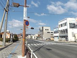 Crossing in Tamano City