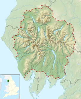 Birkhouse Moor is located in the Lake District