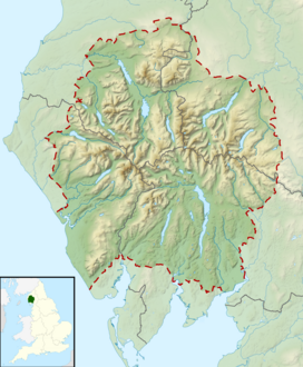 Walla Crag is located in the Lake District