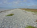 Plovan (baie d'Audierne) : cordon de galets entre Kervinigou et Ru Vein.