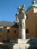 Monument of Poznań Uhlans