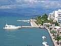 Chalcis' seafront