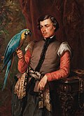 Шляхтич з папугою, 1859 р.