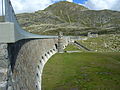 Staumauer Lago Bianco Süd