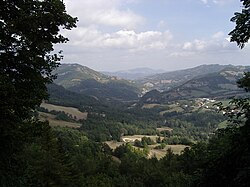 Údolí řeky Marecchia
