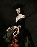 Saint Marina by Francisco de Zurbarán, 1640-1650