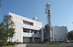 静岡第一テレビ・本社社屋 （写真左側の建物は当時と形状が異なる）