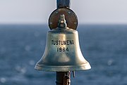 Bell on the bow with build date “1964”
