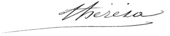 signature de Thérésa (chanteuse)