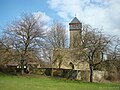 Historische Gebäude auf dem Ottilienberg