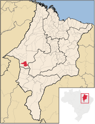 Montes Altos – Mappa