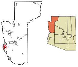 Fort Mohave – Mappa