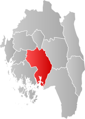 Lage der Kommune in der Provinz Østfold