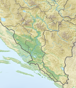 Rakitnica na zemljovidu Hercegovine