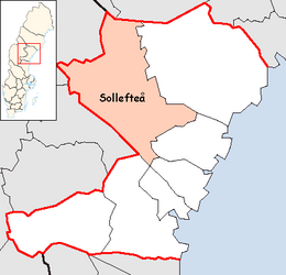 Sollefteå – Localizzazione