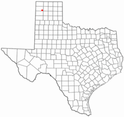 موقعیت Channing, Texas