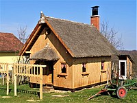 Un cottage in legno nella contea di Međimurje, Croazia