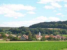 A general view of Vitry-en-Montagne