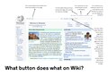 A speedy guide on where to find the different buttons on Wikipedia, and explaining what they do - useful for complete beginners!