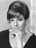 Photo of Barbra Streisand in 1965.