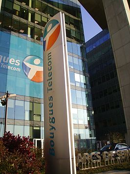 Gebouw van Bouygues Telecom in Boulogne-Billancourt