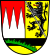 Das Wappen des Landkreises Haßberge