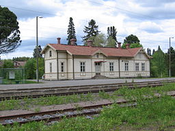 Järnvägsstationen i Karkku.