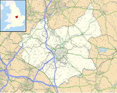 Burbage is located in Leicestershire