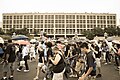 2013 - Marchers walk past the FPB as they celebrate the 50th Anniversary of the March on Washington