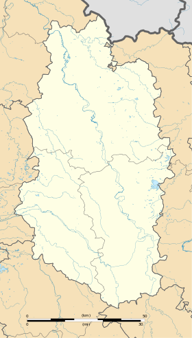 voir sur la carte de la Meuse
