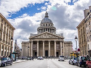 Panthéon, Paris, by Jacques-Germain Soufflot and Jean-Baptiste Rondelet, 1758–1790[61]