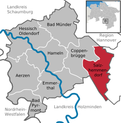 Salzhemmendorf – Mappa