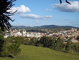 Vista parcial de São Gonçalo do Sapucaí