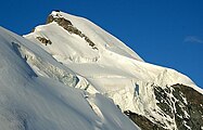 Das Allalinhorn, ein einfach zu ersteigender Viertausender