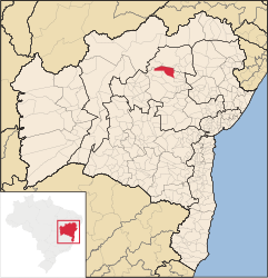 Mirangaba – Mappa