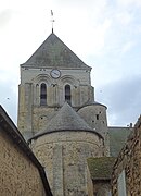 L'église Saint-Aubin.