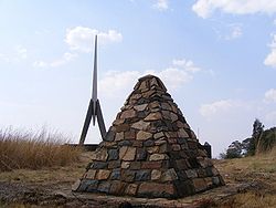 Battle of Berg-en-dal Memorial south of Belfast.