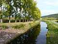 Le canal au port de Badefols (Lalinde).