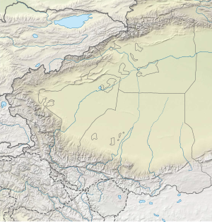 布谷孜河在南疆的位置