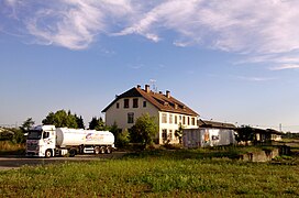 La gare aux marchandises de Sélestat.