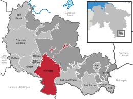 Herzberg am Harz – Mappa