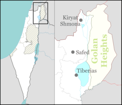 Birya is located in Northeast Israel