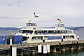 Die Fritz Arnold am Fährhafen Konstanz-Staad