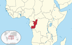 Location of Kongo Respublikasi