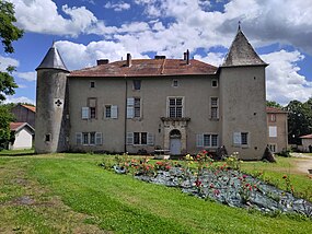 Façade Ouest du château de Romémont