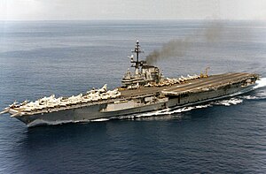 USS Franklin D. Roosevelt v roce 1967
