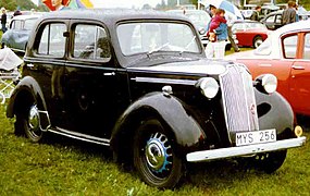 Vauxhall Ten 4-Door Saloon 1938