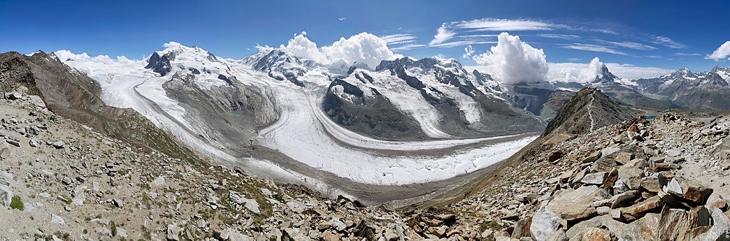 Gornergletscher, Switzerland