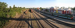 Lgov-Kiyevsky railway station in Lgov