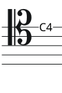 Baritone clef